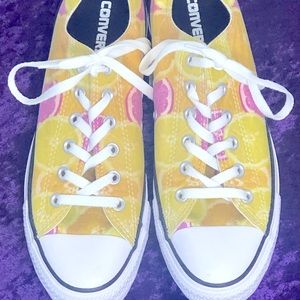 Cute Citrus Converse 🍊👟🍋